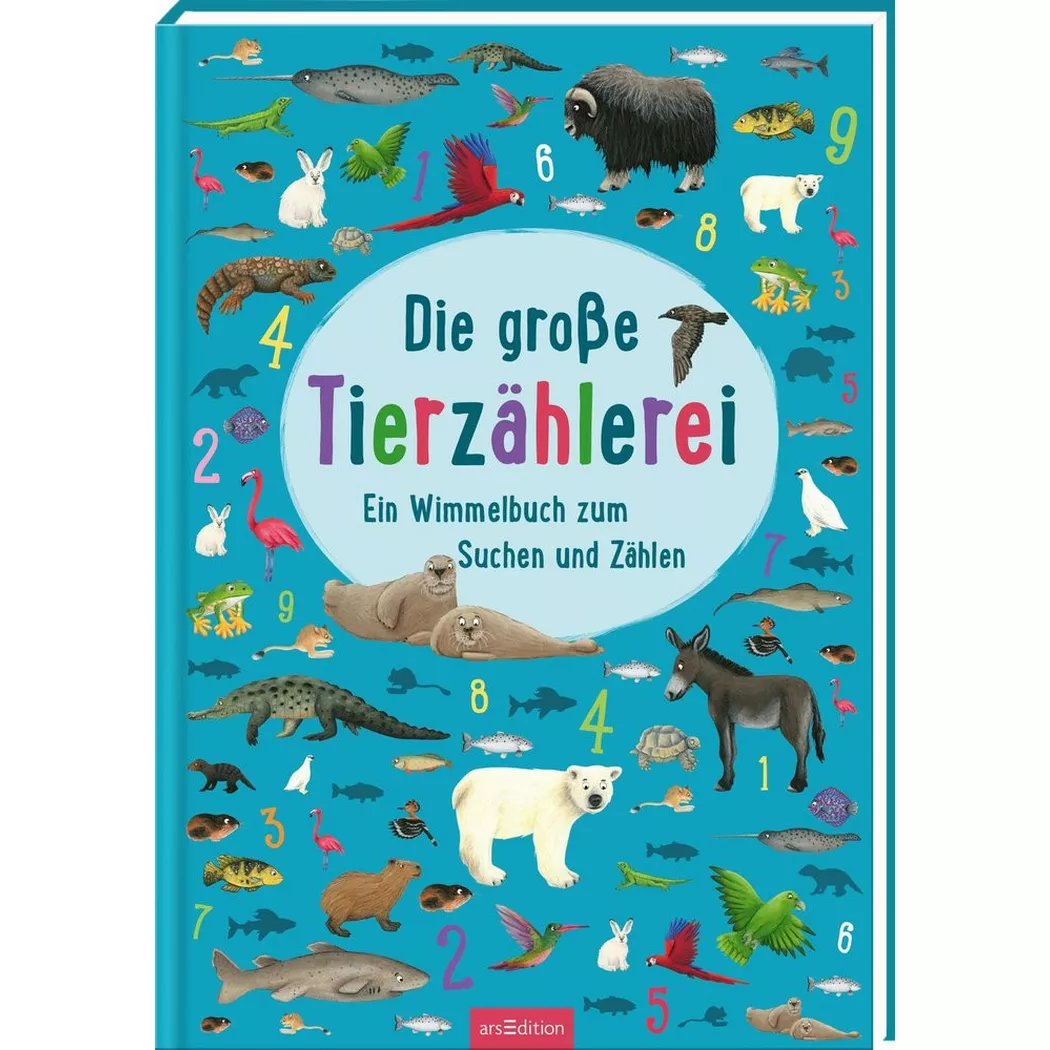 ARS EDITION - Die große Tierzählerei, Arauner, Corinna (Illustrationen)