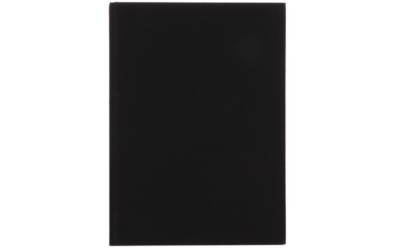Büromaterial Notizbuch A4, Kariert, Schwarz