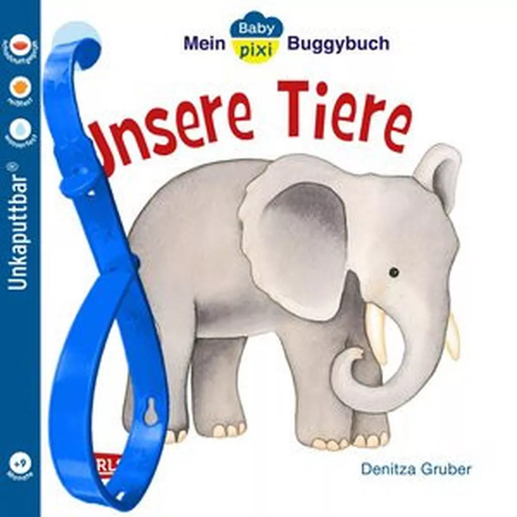 Carlsen - Baby Pixi 44: Mein Baby-Pixi Buggybuch: Unsere Tiere, Gruber, Denitza; Denitza (Illustrationen)