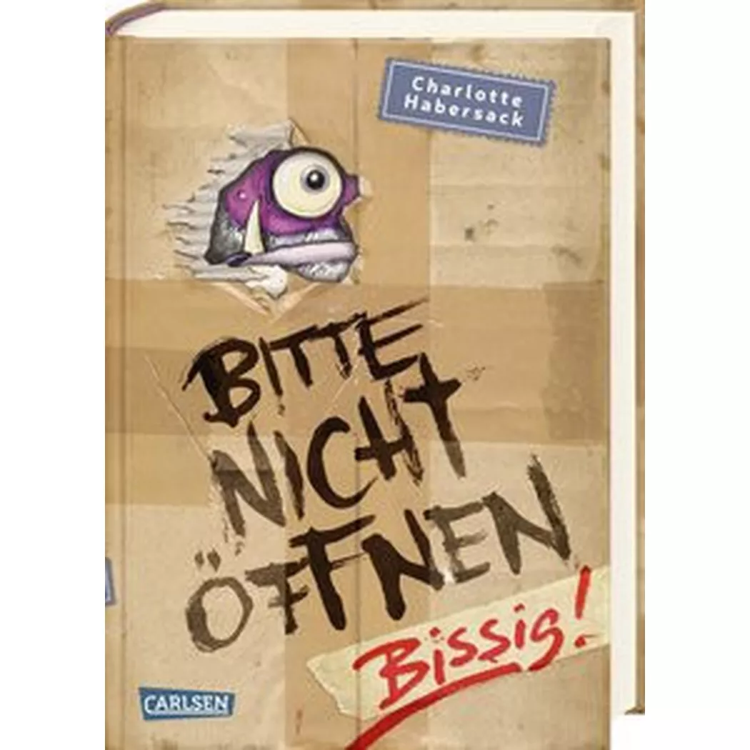 Carlsen - Bitte nicht öffnen 1: Bissig!, Habersack, Charlotte; Bertrand, Fréderic (Illustrationen)