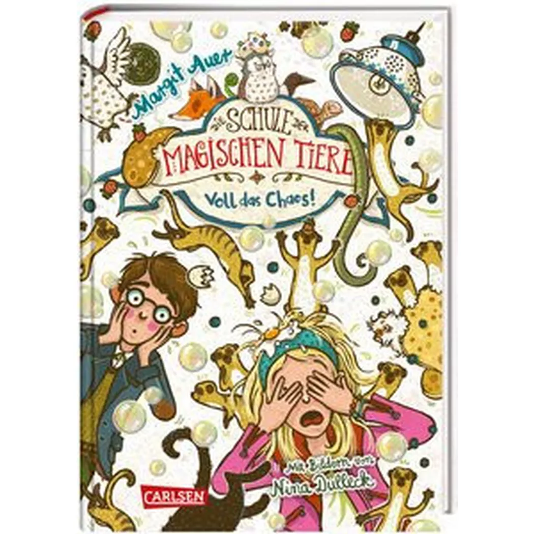 Carlsen - Die Schule der magischen Tiere 12: Voll das Chaos!, Auer, Margit; Dulleck, Nina (Illustrationen)