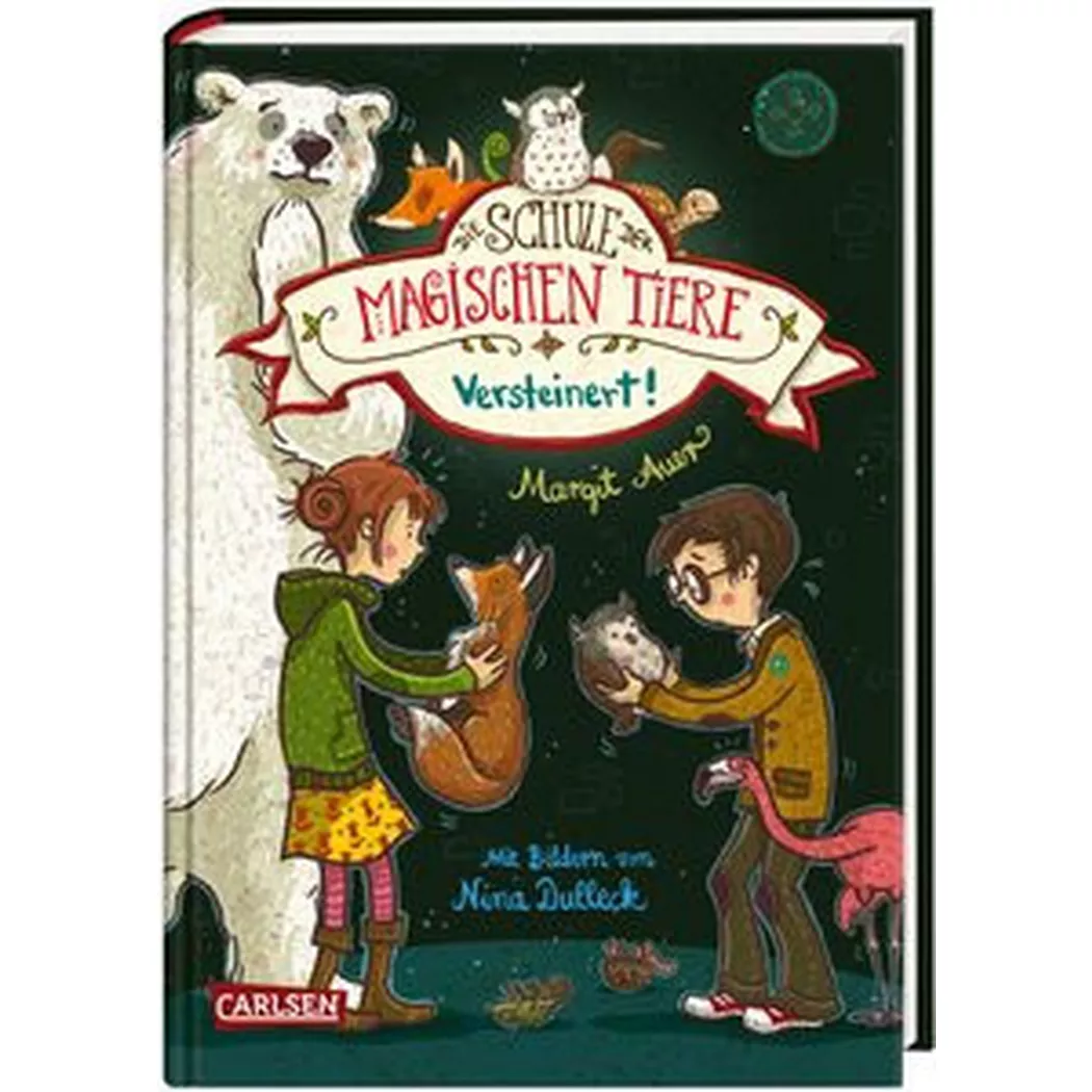 Carlsen - Die Schule der magischen Tiere 9: Versteinert!, Auer, Margit; Dulleck, Nina (Illustrationen)