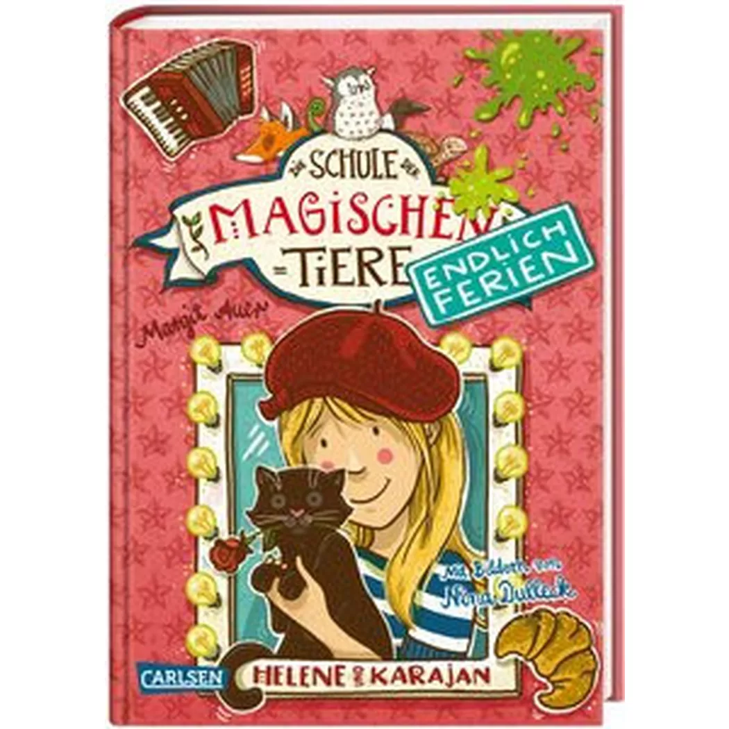 Carlsen - Die Schule der magischen Tiere. Endlich Ferien 4: Helene und Karajan, Auer, Margit; Dulleck, Nina (Illustrationen)