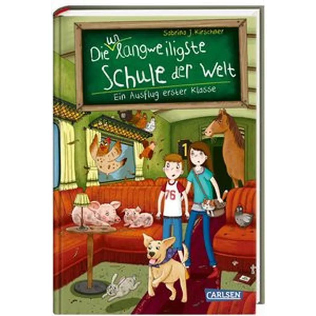 Carlsen - Die unlangweiligste Schule der Welt 9: Ein Ausflug erster Klasse, Kirschner, Sabrina J.; Parciak, Monika (Illustrationen)