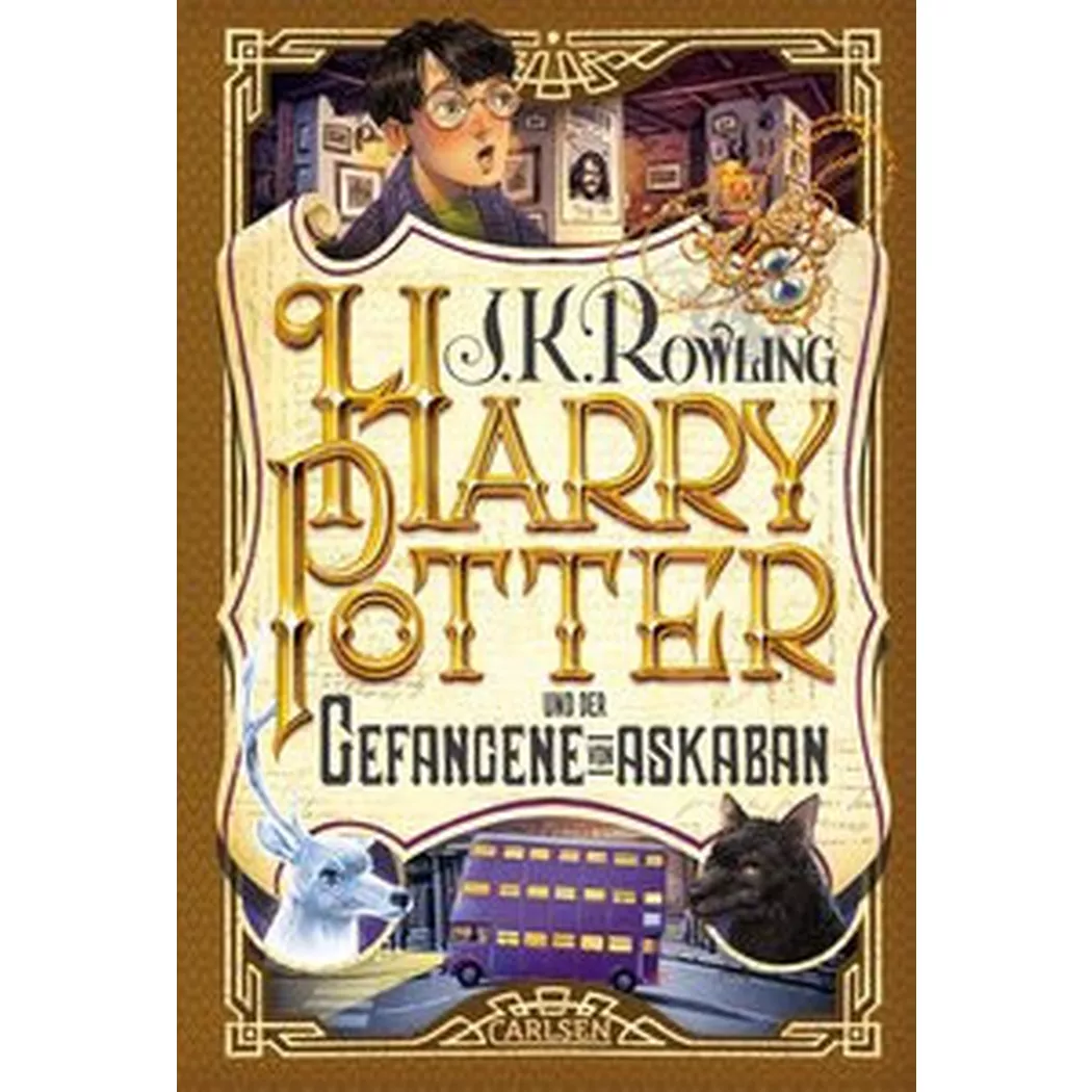 Carlsen - Harry Potter und der Gefangene von Askaban (Harry 3), Rowling, J.K.; Fritz, Klaus (Übersetzung)
