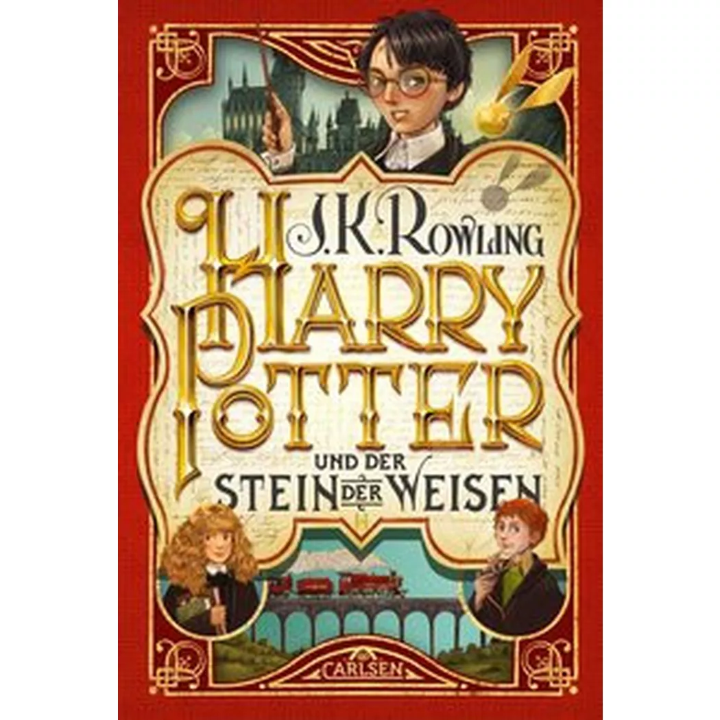Carlsen - Harry Potter und der Stein Weisen (Harry 1), Rowling, J.K.; Fritz, Klaus (Übersetzung)