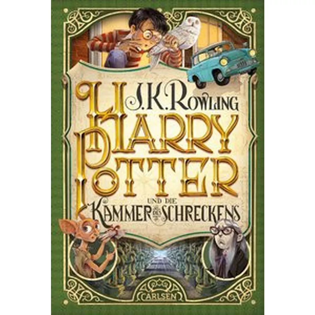 Carlsen - Harry Potter und die Kammer des Schreckens (Harry 2), Rowling, J.K.; Fritz, Klaus (Übersetzung)