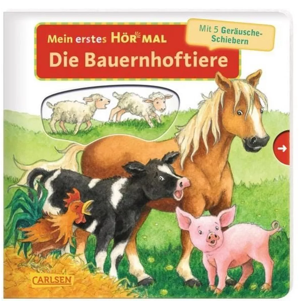 Carlsen - Mein erstes Hör mal (Soundbuch ab 1 Jahr): Die Bauernhoftiere, Kyrima Trapp
