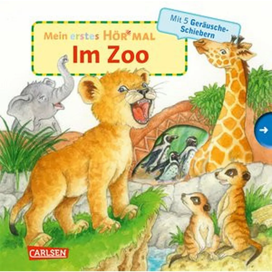 Carlsen - Mein erstes Hör mal (Soundbuch ab 1 Jahr): Im Zoo, Trapp, Kyrima (Illustrationen)