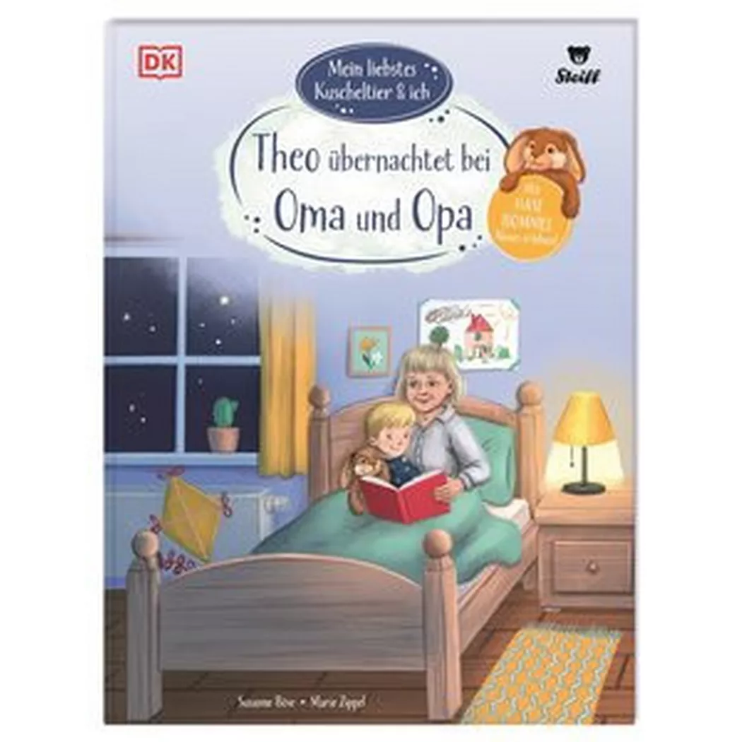Dorling Kindersley Verlag - Mein liebstes Kuscheltier & ich. Theo übernachtet bei Oma und Opa, Böse, Susanne; DK Kids (Hrsg.); Zippel, Marie (Illustrationen)