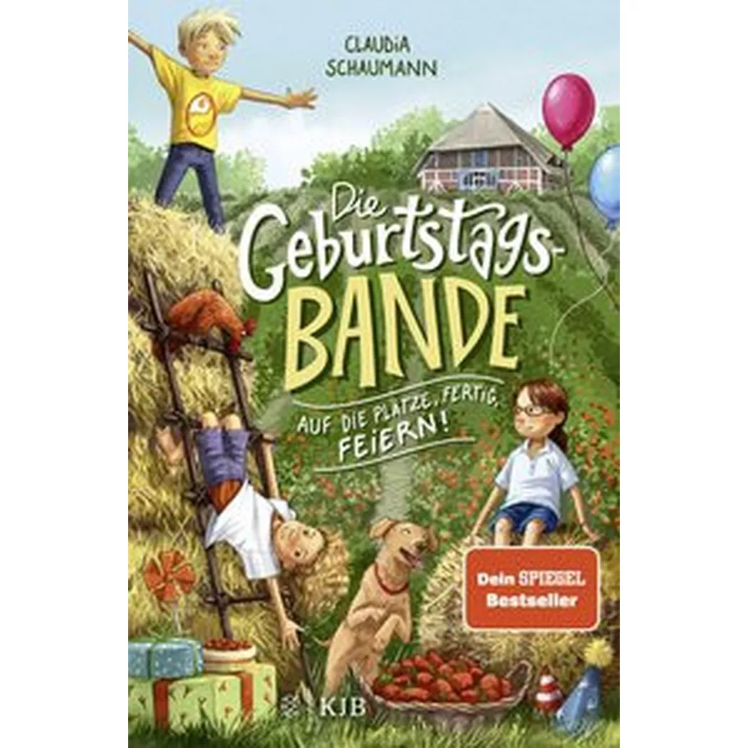 Fischer Kinder- und Jugendtaschenbuch - Die Geburtstagsbande. Auf die Plätze, fertig, feiern!, Schaumann, Claudia; Ceccarelli, Simona (Illustrationen)