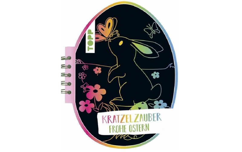 Frechverlag Bastelbuch Kratzelzauber Ostern