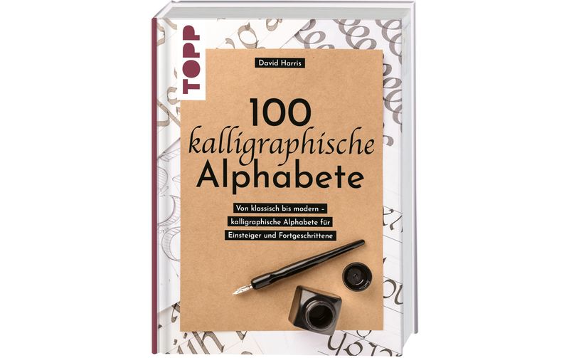 Frechverlag Handbuch 100 kalligraphische Alphabete 256 Seiten