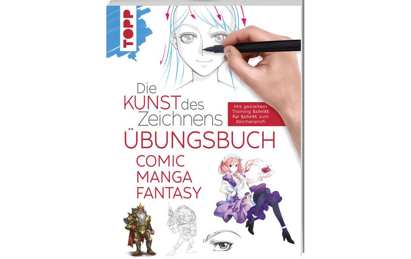 Frechverlag Handbuch Die Kunst des Zeichnens – Comic Übungsbuch