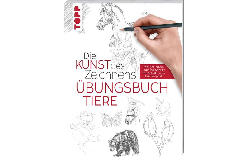 Frechverlag Handbuch Die Kunst des Zeichnens – Tiere Übungsbuch