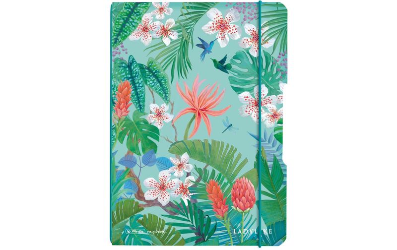 Herlitz Notizheft Ladylike Jungle A5, 40 Blätter, punktiert