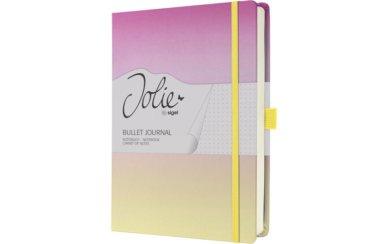 Jolie Notizbuch Journal HC A5, Dot Lineatur, Gradient Candy