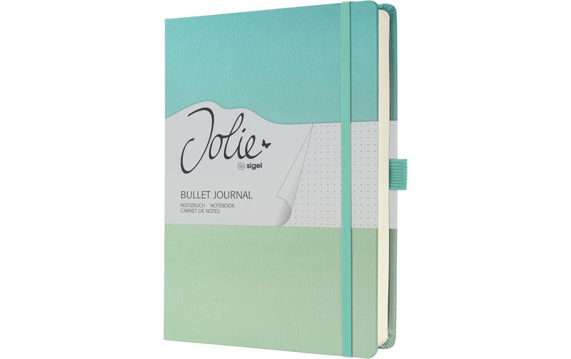 Jolie Notizbuch Journal HC A5, Dot Lineatur, Gradient Sea