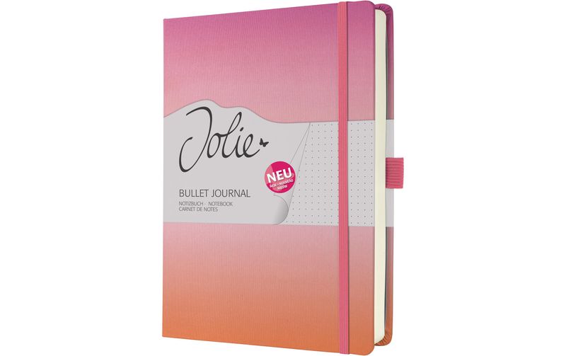 Jolie Notizbuch Journal HC A5, Dot Lineatur, Gradient Sunset