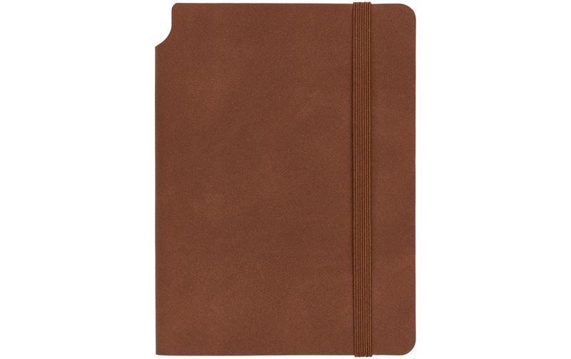 Kolma Notizheft Smooth A6, Blanko, Braun