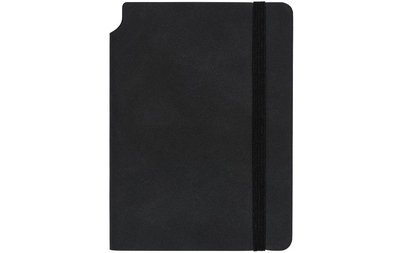 Kolma Notizheft Smooth A6, Blanko, Schwarz