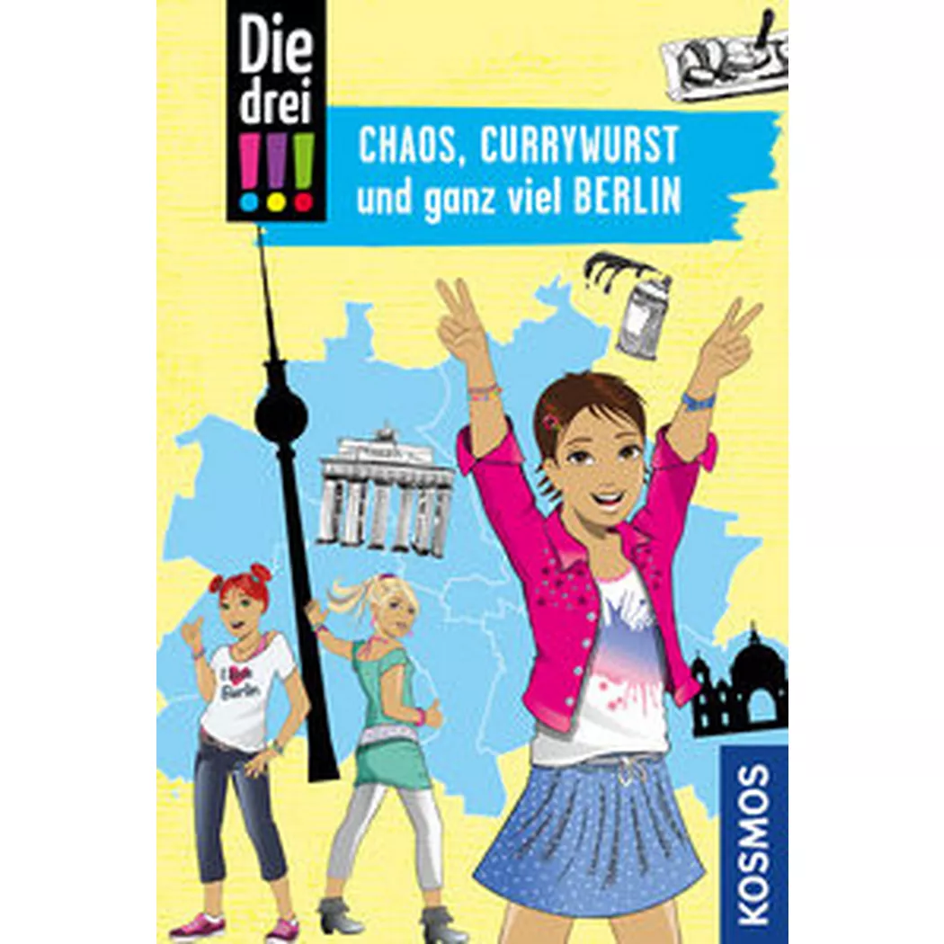 Kosmos - Die drei !!!, Chaos, Currywurst und ganz viel Berlin, Vogel, Kirsten