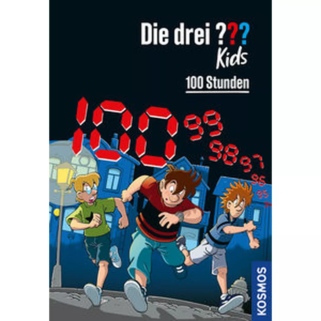 Kosmos - Die drei ??? Kids, 100, 100 Stunden, Blanck, Ulf; Schmidt, Kim (Illustrationen)