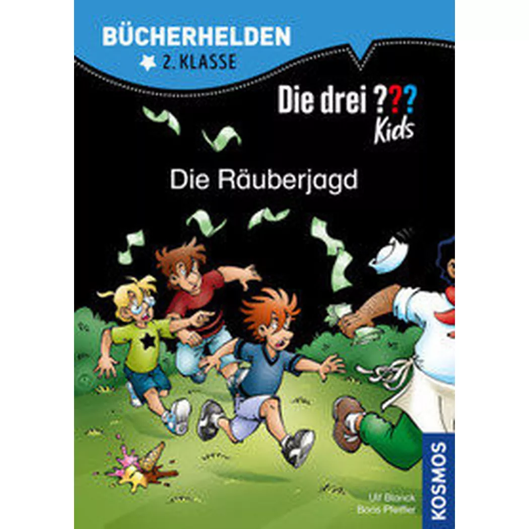 Kosmos - Die drei ??? Kids, Bücherhelden 2. Klasse, Räuberjagd, Blanck, Ulf; Pfeiffer, Boris; Saße, Jan (Illustrationen)