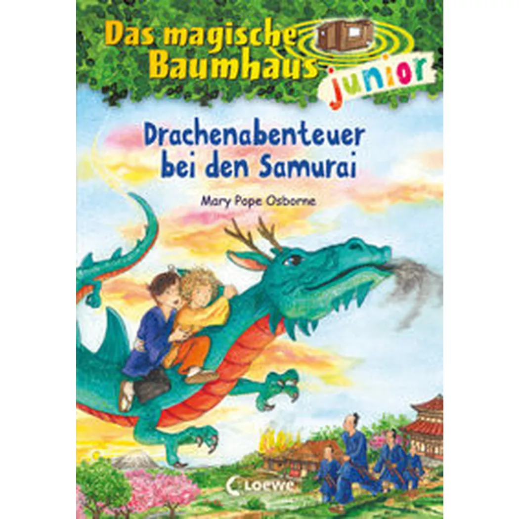 Loewe - Das magische Baumhaus junior (Band 34) Drachenabenteuer bei den Samurai, Pope Osborne, Mary; Erstlesebücher (Hrsg.); Knipping, Jutta (Illustrationen); Rahn, Sabine (Übersetzung)