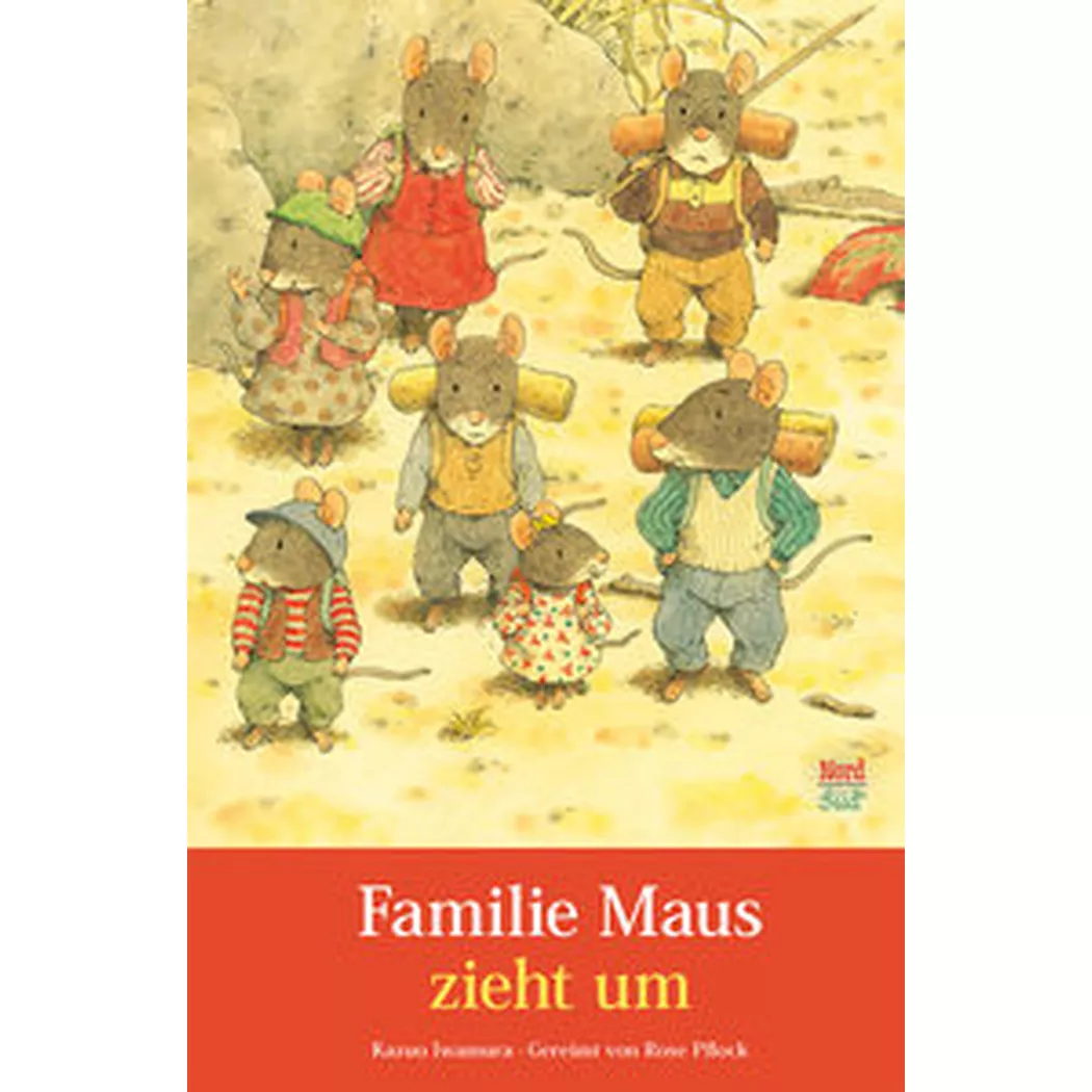 NordSüdVerlag - Familie Maus zieht um, Iwamura, Kazuo; Pflock, Rose (Nacherzählt); Kazuo (Illustrationen)