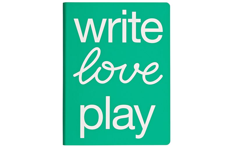 Nuuna Notizbuch GRAPHIC L WRITE LOVE PLAY