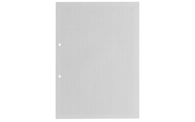 Office Focus Heftblatt UWS A4, Kariert, Grau