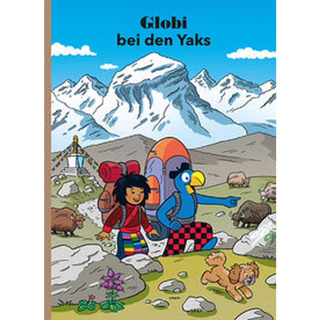 Orell Füssli Kinderbuch 2 - Globi bei den Yaks, Koller, Boni; Frick, Daniel (Illustrationen)