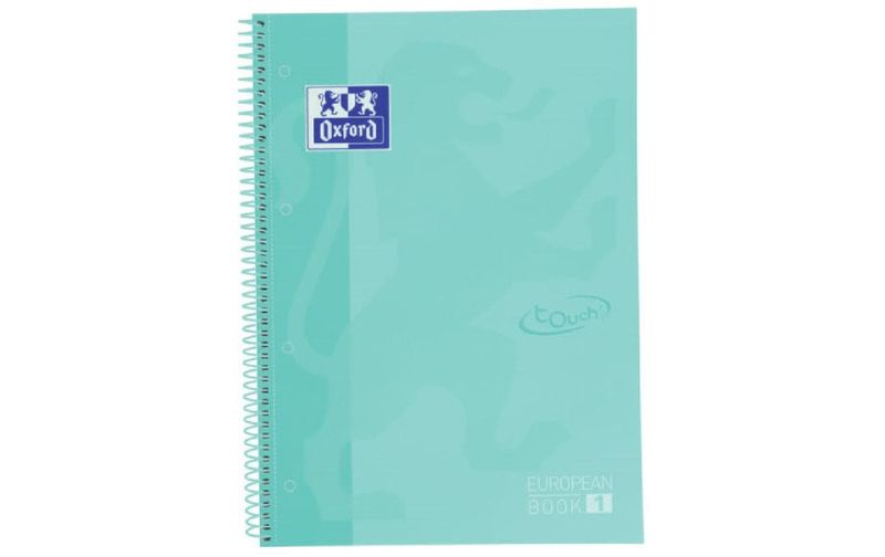 Oxford Schreibblock School Touch A4+, liniert, Pastellmint