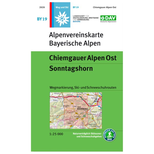 Panico - Chiemgauer Alpen Ost - Wanderkarte BY 19
