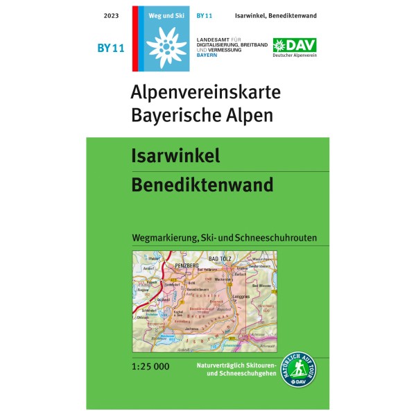 Panico - Isarwinkel - Wanderkarte 4. Ausgabe 2023