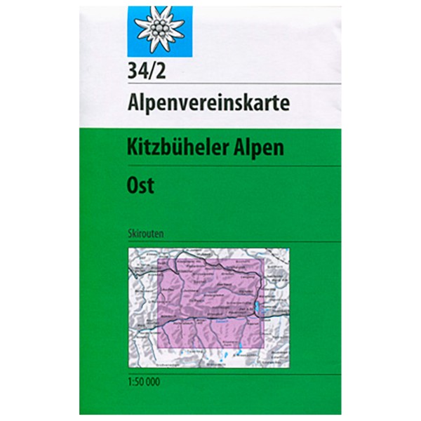 Panico - Kitzbüheler Alpen Ost - Wanderkarte 34/2