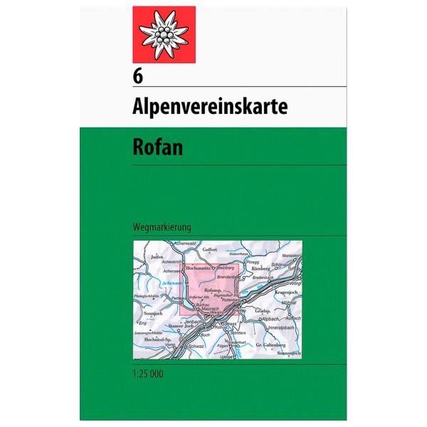 Panico - Rofangebirge - Wanderkarte 6