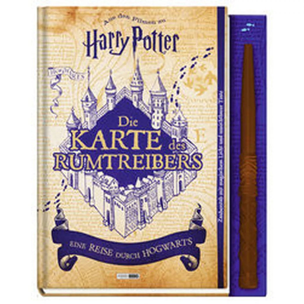 Panini - Aus den Filmen zu Harry Potter: Die Karte des Rumtreibers Eine Reise durch Hogwarts, Pascal, Erinn; Cann, Helen (Illustrationen); Knesl, Barbara (Übersetzung)