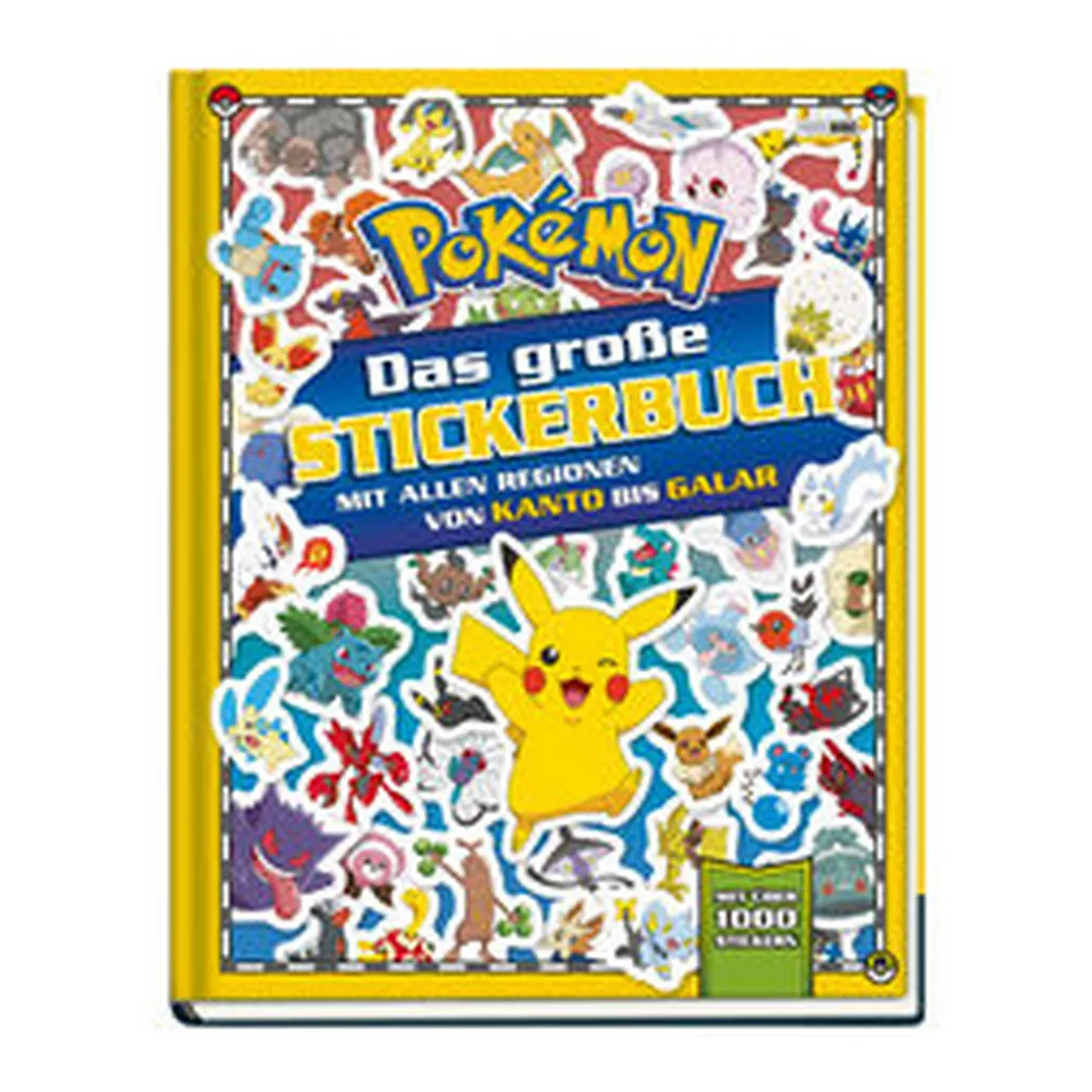 Panini - Pokémon: Das große Stickerbuch mit allen Regionen von Kanto bis Galar, Pokémon; ; Kavelar, Nina (Übersetzung)