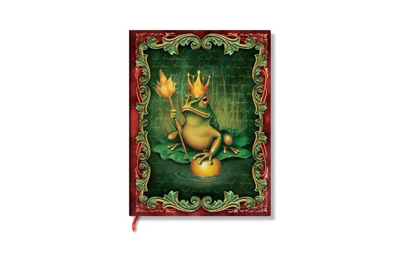 Paperblanks Notizbuch Die Brüder Grimm, Froschkönig 12.5 x 18 cm