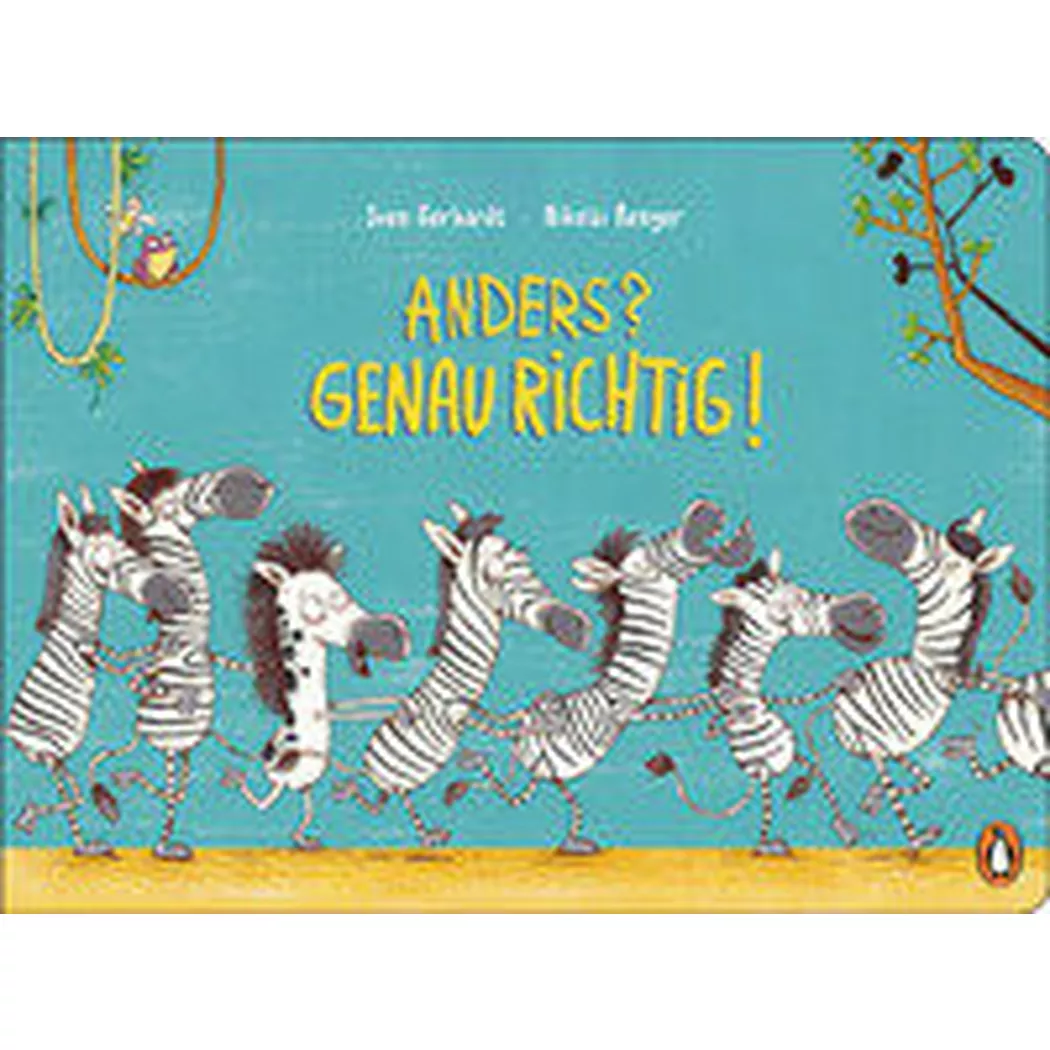 Penguin Junior - Anders? Genau richtig!, Gerhardt, Sven; Renger, Nikolai (Illustrationen)