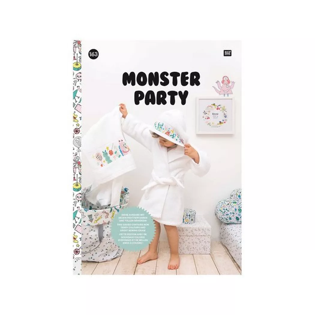 RICO-Design - Stickbuch Monsterparty, Multicolor