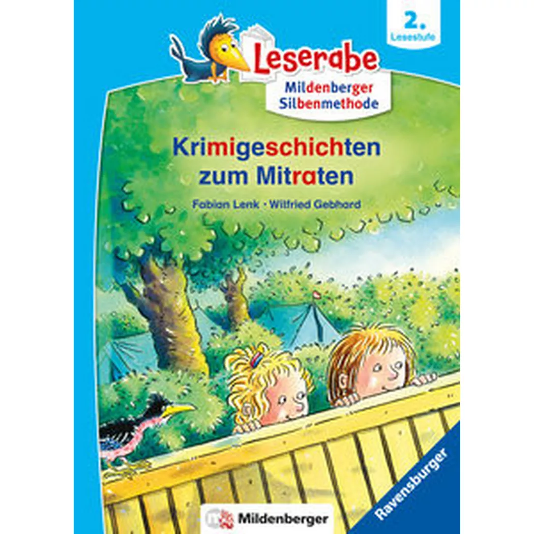 Ravensburger - Krimigeschichten zum Mitraten Leserabe ab 2. Klasse Erstlesebuch für Kinder 7 Jahren (mit Mildenberger Silbenmethode), Lenk, Fabian; Gebhard, Wilfried (Illustrationen)