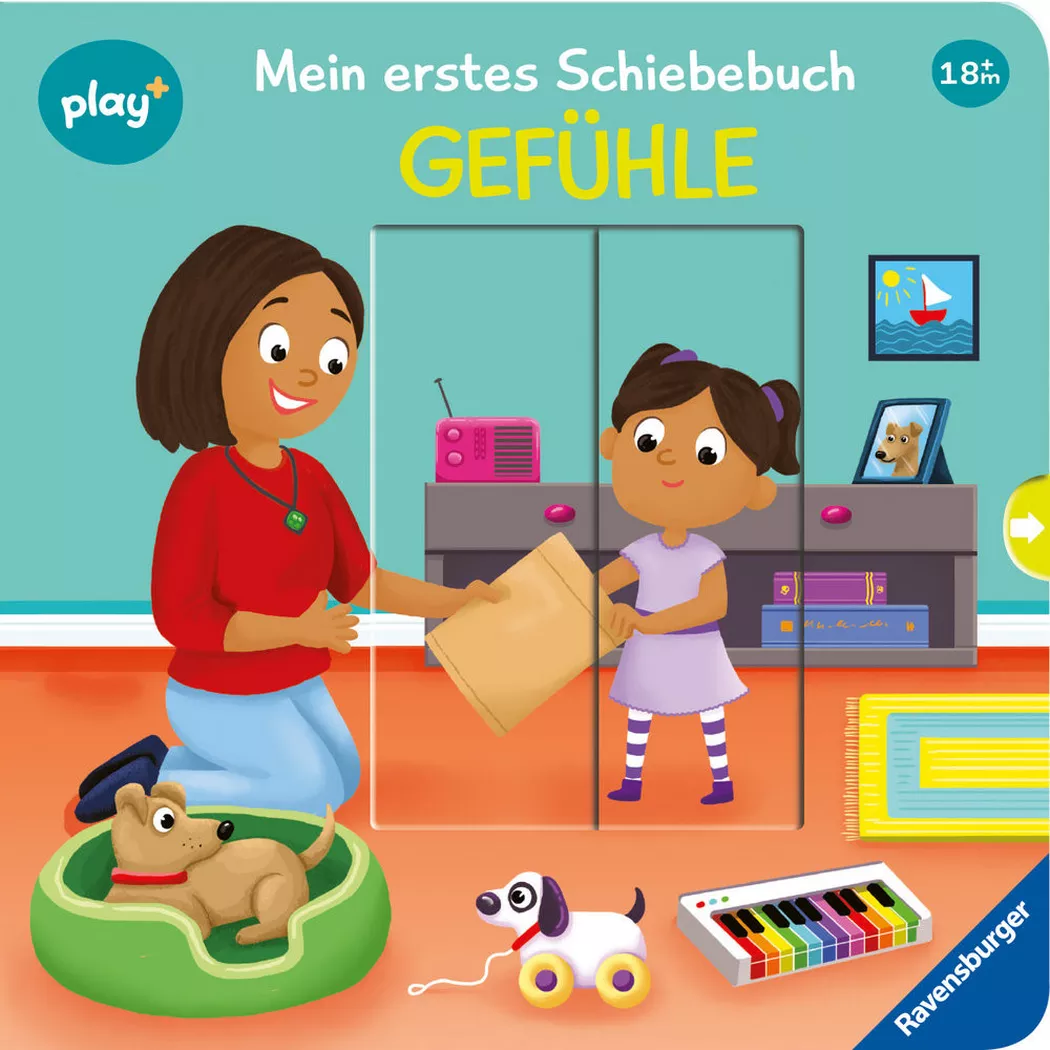 Ravensburger - Play+ Mein erstes Schiebebuch: Gefühle, Höck, Maria; Dynamo Limited (Illustrationen)