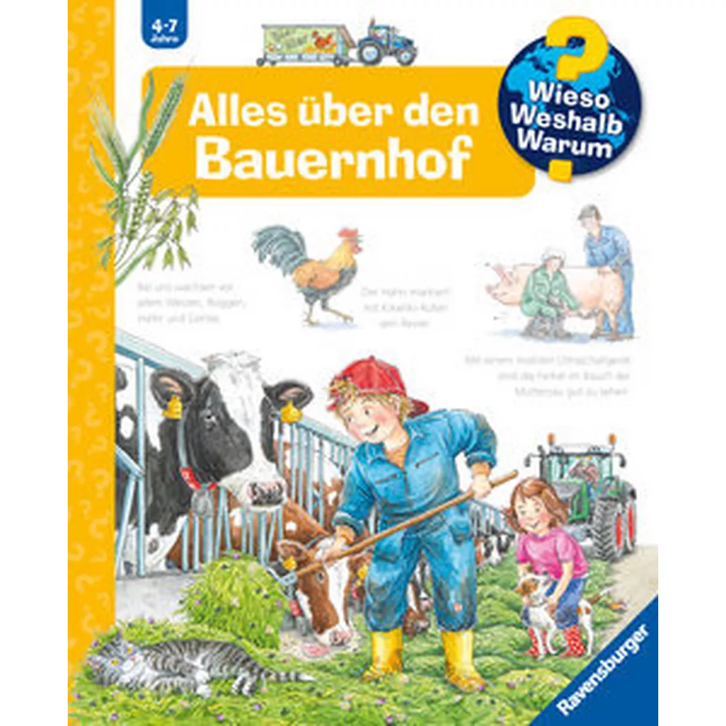 Ravensburger - Wieso? Weshalb? Warum?, Band 3: Alles über den Bauernhof, Erne, Andrea; Kreimeyer-Visse, Marion (Illustrationen)