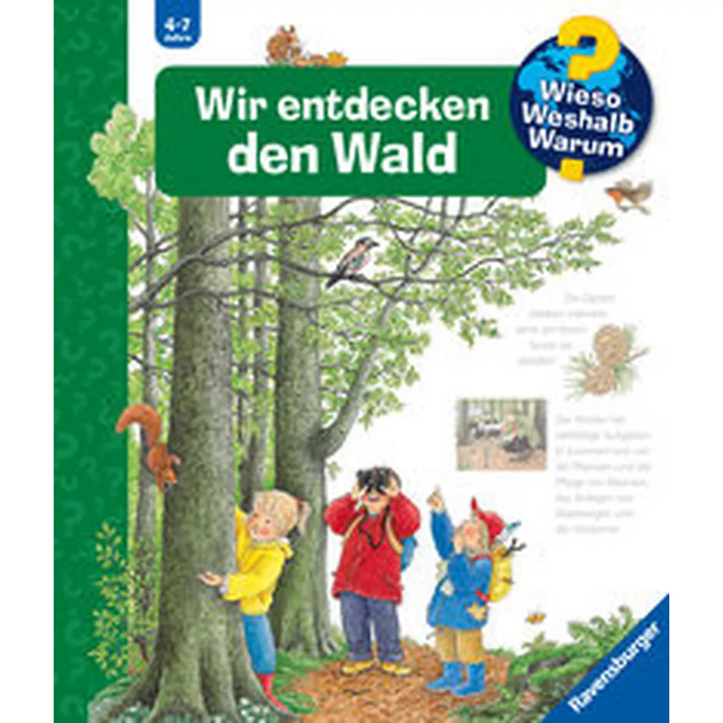 Ravensburger - Wieso? Weshalb? Warum?, Band 46: Wir entdecken den Wald, Weinhold, Angela; Angela (Illustrationen)