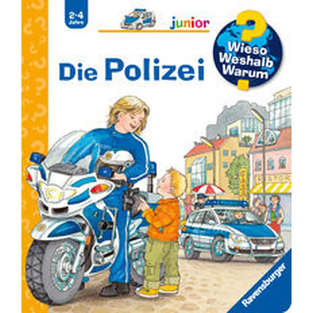 Ravensburger - Wieso? Weshalb? Warum? junior, Band 18: Die Polizei, Erne, Andrea; Metzger, Wolfgang (Illustrationen)