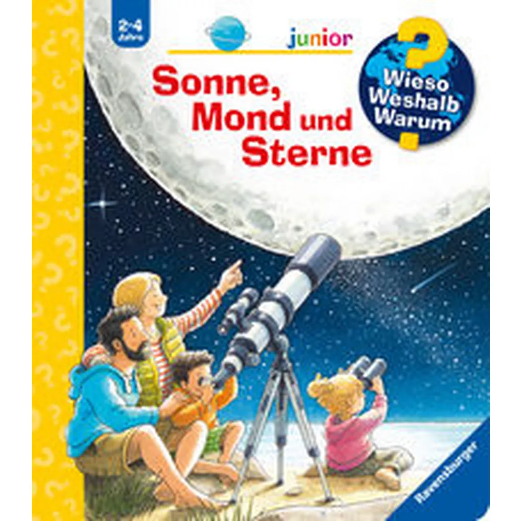 Ravensburger - Wieso? Weshalb? Warum? junior, Band 72: Sonne, Mond und Sterne, Mennen, Patricia; Nieländer, Peter (Illustrationen)