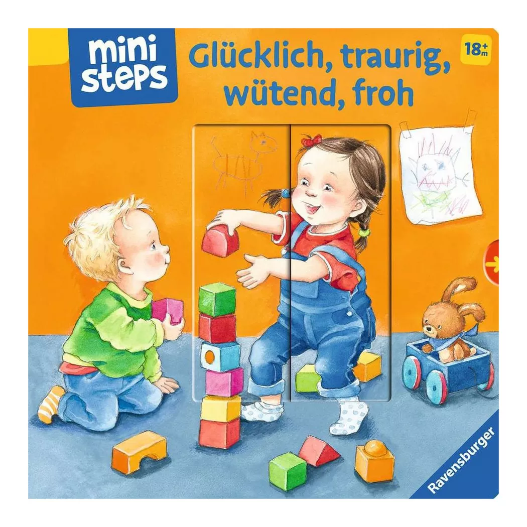 Ravensburger - ministeps Glücklich, traurig, wütend, froh, Sandra Grimm